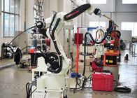 स्टेनलेस स्टील रोबोट ऑटोमेशन सिस्टम, ऑटो निकास पाइप रोबोटिक आर्म वेल्डिंग मशीन