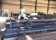 आरसीएस सीरीज रोबोटिक्स प्लाज्मा कटिंग स्टेशन हाइपरथर्म मैक्सप्रोटेक के साथ लंबे स्टील उत्पादों के लिए