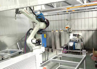 स्वचालित एल्यूमीनियम फिन-एंड-ट्यूब हीट एक्सचेंजर रोबोटिक्स वेल्डिंग मशीन