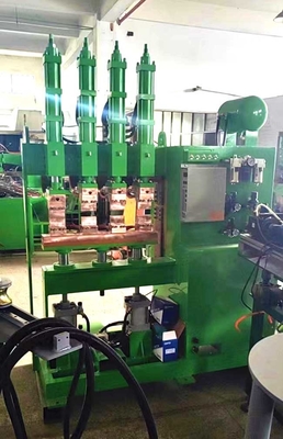 रेफ्रिजरेटर कंडेनसर वायर स्वचालित वेल्डिंग मशीन 150KVA मल्टी हेड 380V