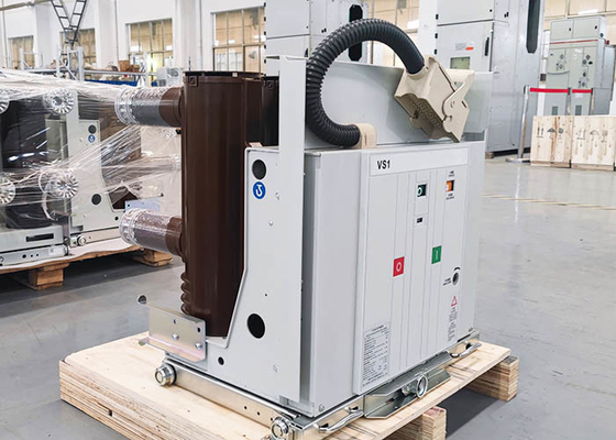 स्विचगियर के लिए 12KV इंडोर विदड्रॉएबल वैक्यूम सर्किट ब्रेकर 1250A VCB हाई वोल्टेज एसी