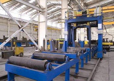 यू टाइप बॉक्स बीम प्रोडक्शन लाइन स्वचालित असेंबली मशीन 380V 3PH 50HZ