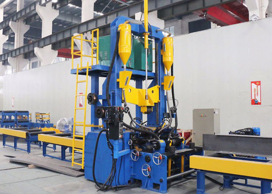 ZHJ0815 अनुकूलित एच बीम वेल्डिंग लाइन स्टील असेंबली वेल्डिंग सीधीकरण मशीन