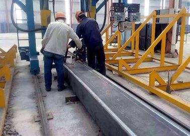 SAW बॉक्स बीम उत्पादन लाइन स्वचालित गैन्ट्री प्रकार 1200X1200 मिमी क्षैतिज