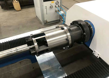 स्वचालित सीएनसी पाइप काटने की मशीन स्टेनलेस स्टील धातु फाइबर लेजर 380V / 50 हर्ट्ज