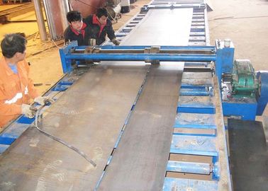 धार और शंकु स्टील प्लेट काटने के लिए कम शोर Slitting मशीन लाइट पोल वेल्डिंग मशीन